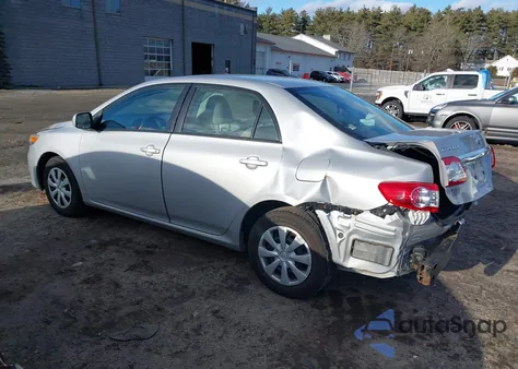 2011 Toyota Corolla Le из США, поврежденный, VIN 2T1BU4EEXBC703669